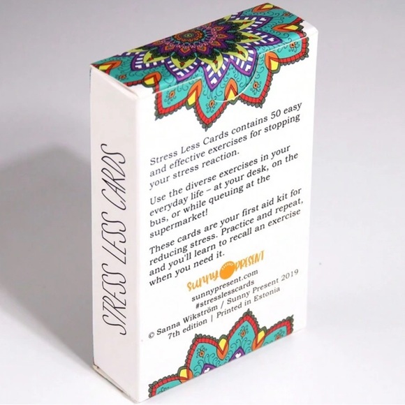 50 Mindfulness Cards to Help Relieve Stress and Anxiety - Picture 5 of 7